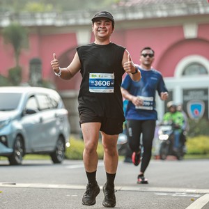 Race photo from BOGORUN 2026