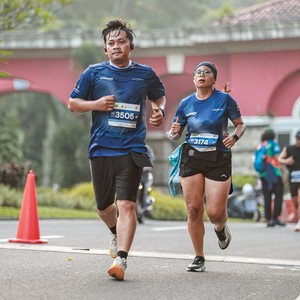 Race photo from BOGORUN 2026