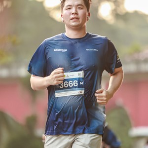 Race photo from BOGORUN 2026