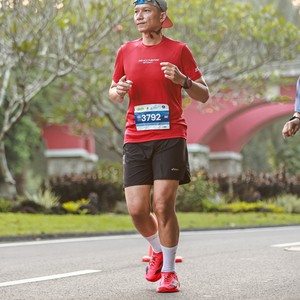 Race photo from BOGORUN 2026