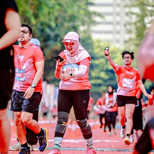 Race photo from SMARTFREN RUN 2026