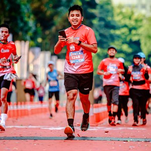 Race photo from SMARTFREN RUN 2026