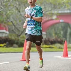 Race photo from BOGORUN 2026
