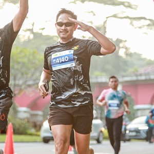 Race photo from BOGORUN 2026