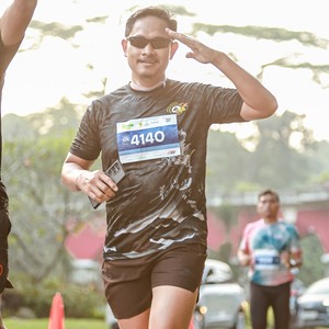 Race photo from BOGORUN 2026