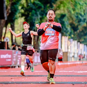 Race photo from SMARTFREN RUN 2026