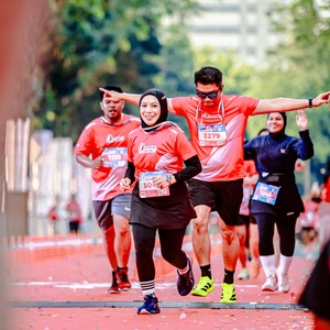 Race photo from SMARTFREN RUN 2026