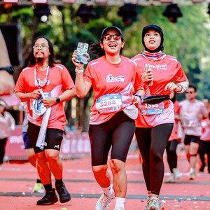 Race photo from SMARTFREN RUN 2026