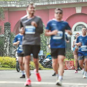 Race photo from BOGORUN 2026