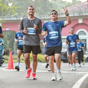 Race photo from BOGORUN 2026