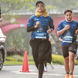Race photo from BOGORUN 2026