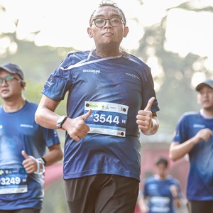 Race photo from BOGORUN 2026