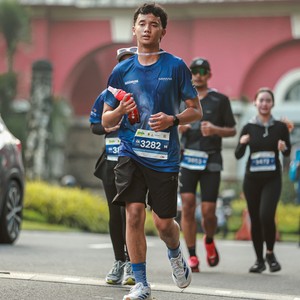 Race photo from BOGORUN 2026