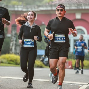 Race photo from BOGORUN 2026