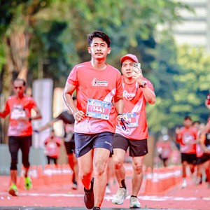 Race photo from SMARTFREN RUN 2026