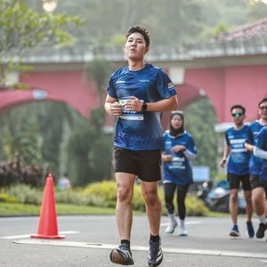 Race photo from BOGORUN 2026