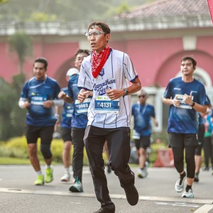 Race photo from BOGORUN 2026