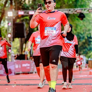 Race photo from SMARTFREN RUN 2026
