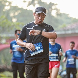 Race photo from BOGORUN 2026