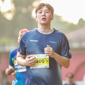 Race photo from BOGORUN 2026