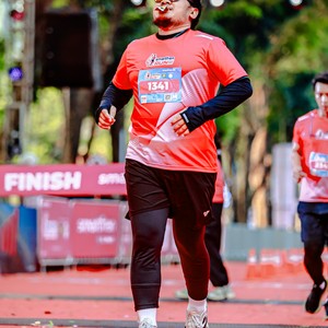 Race photo from SMARTFREN RUN 2026