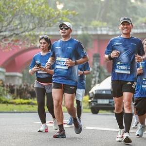 Race photo from BOGORUN 2026