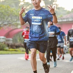 Race photo from BOGORUN 2026