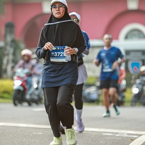 Race photo from BOGORUN 2026