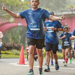 Race photo from BOGORUN 2026