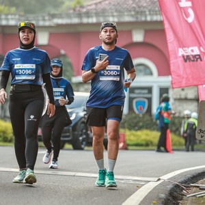 Race photo from BOGORUN 2026