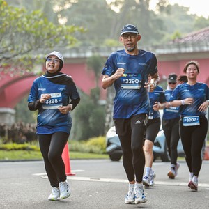 Race photo from BOGORUN 2026