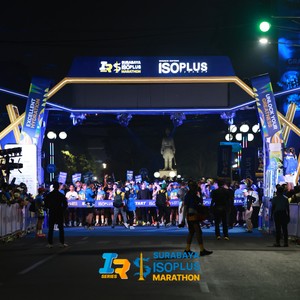 Race photo from SURABAYA ISOPLUS MARATHON 2026