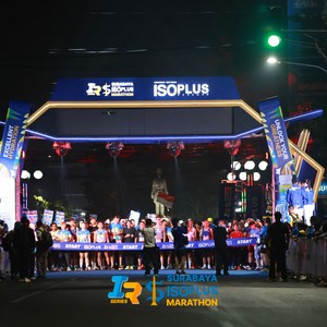 Race photo from SURABAYA ISOPLUS MARATHON 2026
