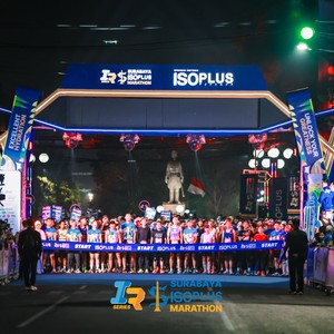 Race photo from SURABAYA ISOPLUS MARATHON 2026