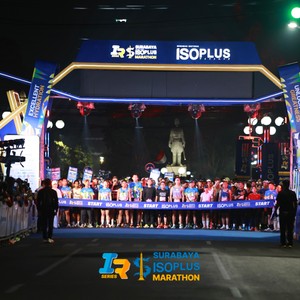 Race photo from SURABAYA ISOPLUS MARATHON 2026