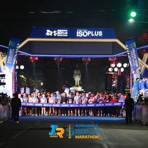Race photo from SURABAYA ISOPLUS MARATHON 2026