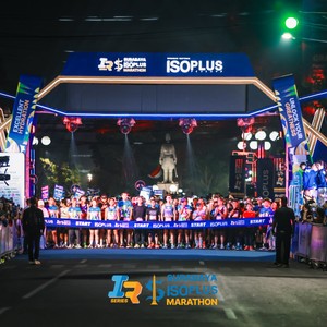 Race photo from SURABAYA ISOPLUS MARATHON 2026