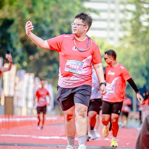 Race photo from SMARTFREN RUN 2026