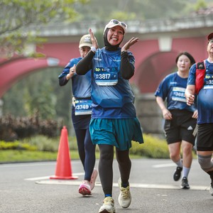 Race photo from BOGORUN 2026