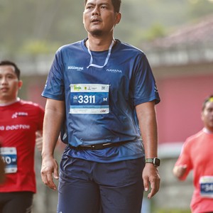Race photo from BOGORUN 2026