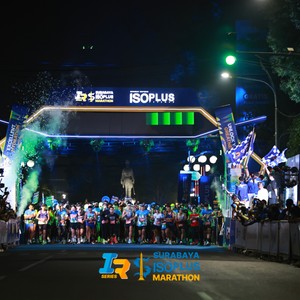 Race photo from SURABAYA ISOPLUS MARATHON 2026