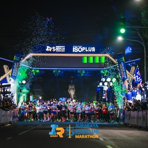 Race photo from SURABAYA ISOPLUS MARATHON 2026