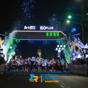 Race photo from SURABAYA ISOPLUS MARATHON 2026