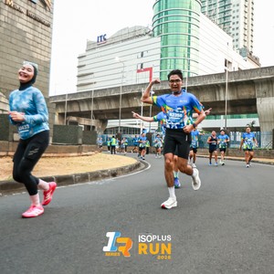 Race photo from ISOPLUS RUN 2026 - JAKARTA