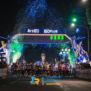 Race photo from SURABAYA ISOPLUS MARATHON 2026