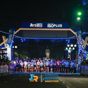 Race photo from SURABAYA ISOPLUS MARATHON 2026