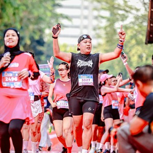 Race photo from SMARTFREN RUN 2026