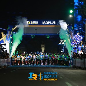 Race photo from SURABAYA ISOPLUS MARATHON 2026