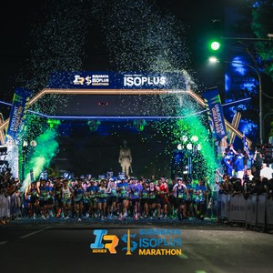 Race photo from SURABAYA ISOPLUS MARATHON 2026