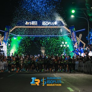 Race photo from SURABAYA ISOPLUS MARATHON 2026